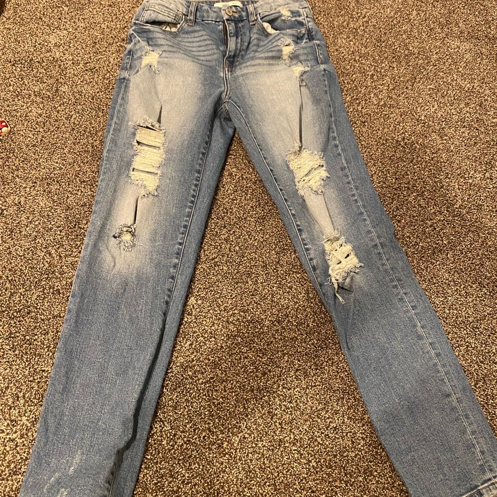Size 27 willow + root jeans